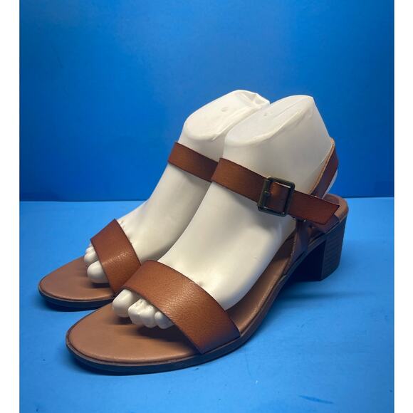 Rock and Candy by Zigi Women’s Sandals Size 9 Brown Strappy Shoes - Picture 1 of 9